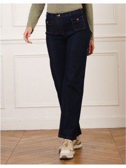 Jean large bleu brut F2006 Christine Laure Christine Laure