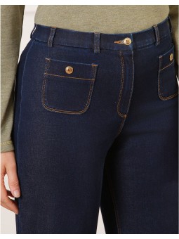 Jean large bleu brut F2006 Christine Laure Christine Laure