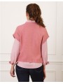 Gilet sans manches rose F2480 Christine Laure Christine Laure Gilet sans manches rose F2480 Christine Laure Christine Laure