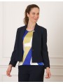 Veste chic tailleur bleu F2141 Christine Laure Christine Laure Veste chic tailleur bleu F2141 Christine Laure Christine Laure
