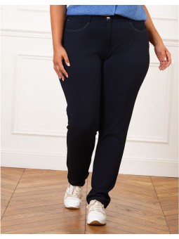 Pantalon ajusté marine F2247 Christine Laure Christine Laure