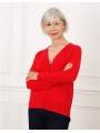 Cardigan rouge boutons F2330 Christine Laure Christine Laure Cardigan rouge boutons F2330 Christine Laure Christine Laure