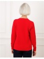 Cardigan rouge boutons F2330 Christine Laure Christine Laure Cardigan rouge boutons F2330 Christine Laure Christine Laure