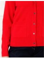 Cardigan rouge boutons F2330 Christine Laure Christine Laure Cardigan rouge boutons F2330 Christine Laure Christine Laure