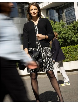 Veste chic tailleur noir F2196 Christine Laure Christine Laure