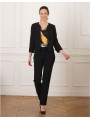 Veste chic tailleur noir F2196 Christine Laure Christine Laure Veste chic tailleur noir F2196 Christine Laure Christine Laure