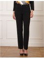 Pantalon droit noir crêpe F2197 Christine Laure Christine Laure Pantalon droit noir crêpe F2197 Christine Laure Christine Laure