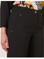 Pantalon droit noir crêpe F2197 Christine Laure Christine Laure Pantalon droit noir crêpe F2197 Christine Laure Christine Laure