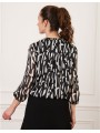 Blouse motif graphique F2085 Christine Laure Christine Laure Blouse motif graphique F2085 Christine Laure Christine Laure