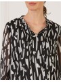Blouse motif graphique F2085 Christine Laure Christine Laure Blouse motif graphique F2085 Christine Laure Christine Laure