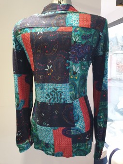 Chemisier imprimé NURU Tintastyle Tinta Style