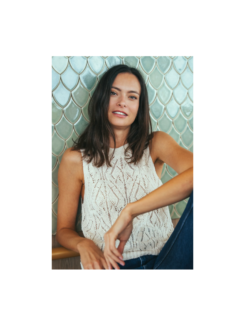 Pull SM dentelle Anna 16861 Cézembre Cezembre