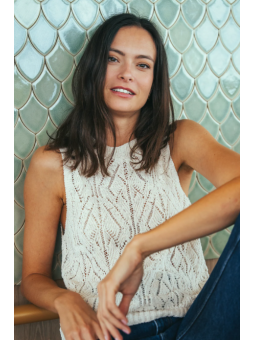 Pull SM dentelle Anna 16861 Cézembre Cezembre