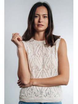 Pull SM dentelle Anna 16861 Cézembre Cezembre