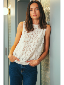 Pull SM dentelle Anna 16861 Cézembre Cezembre