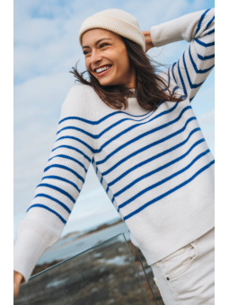 Pull ML Sablons rayé 16859 Cézembre Cezembre