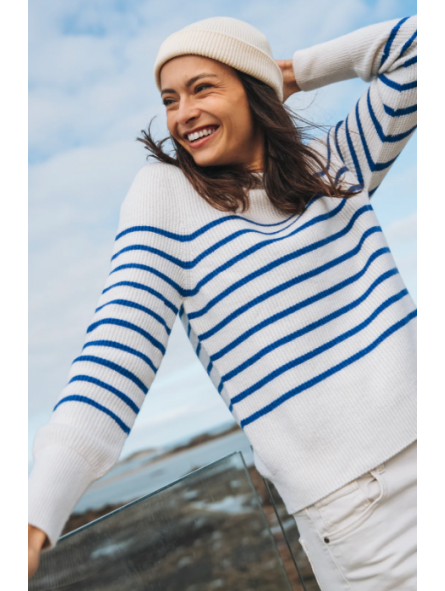 Pull ML Sablons rayé 16859 Cézembre Cezembre