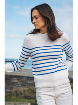 Pull ML Sablons rayé 16859 Cézembre Cezembre