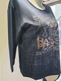 T.SHIRT uni marine 123306 Rabe RABE