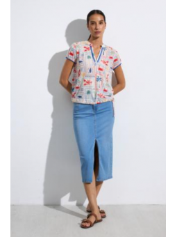 Top MC Vinca 16837 Tinta Tinta Style