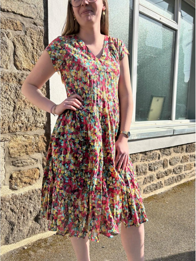 Robe en coton imprimé MC JALAN6 Dress Addict