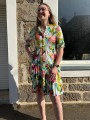 Robe en coton bio imprimé LISA Laure en robe
