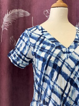 Robe imprimé carreaux coton Bio MC JAZI6 Dress Addict