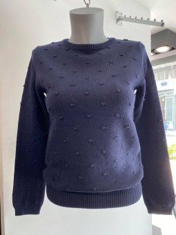 Pull uni marine KLEMIS Maé Mahé MAE MAHE